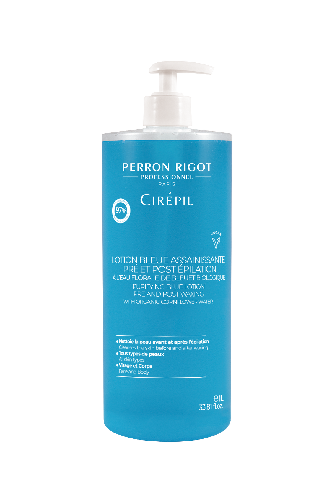 KP15001 Cirepil Purifying Blue Lotion Cleanser 33.81fl.oz.
