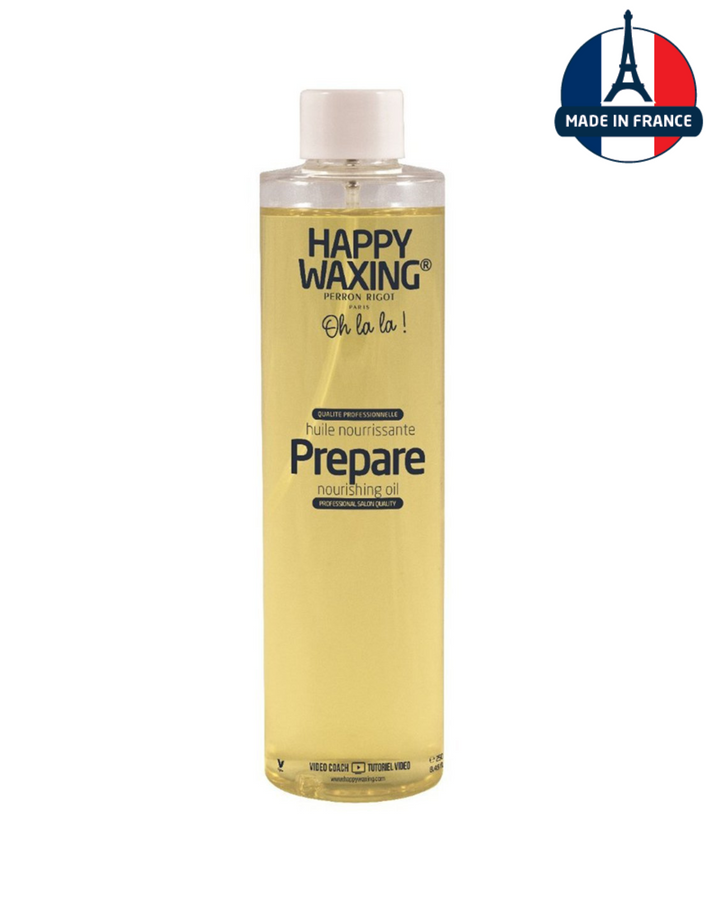 waxing at home oil after